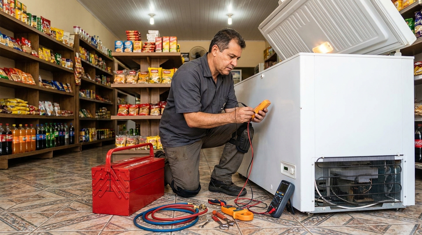 Ajuste de Temperatura do Freezer em Fanny, Curitiba‑PR