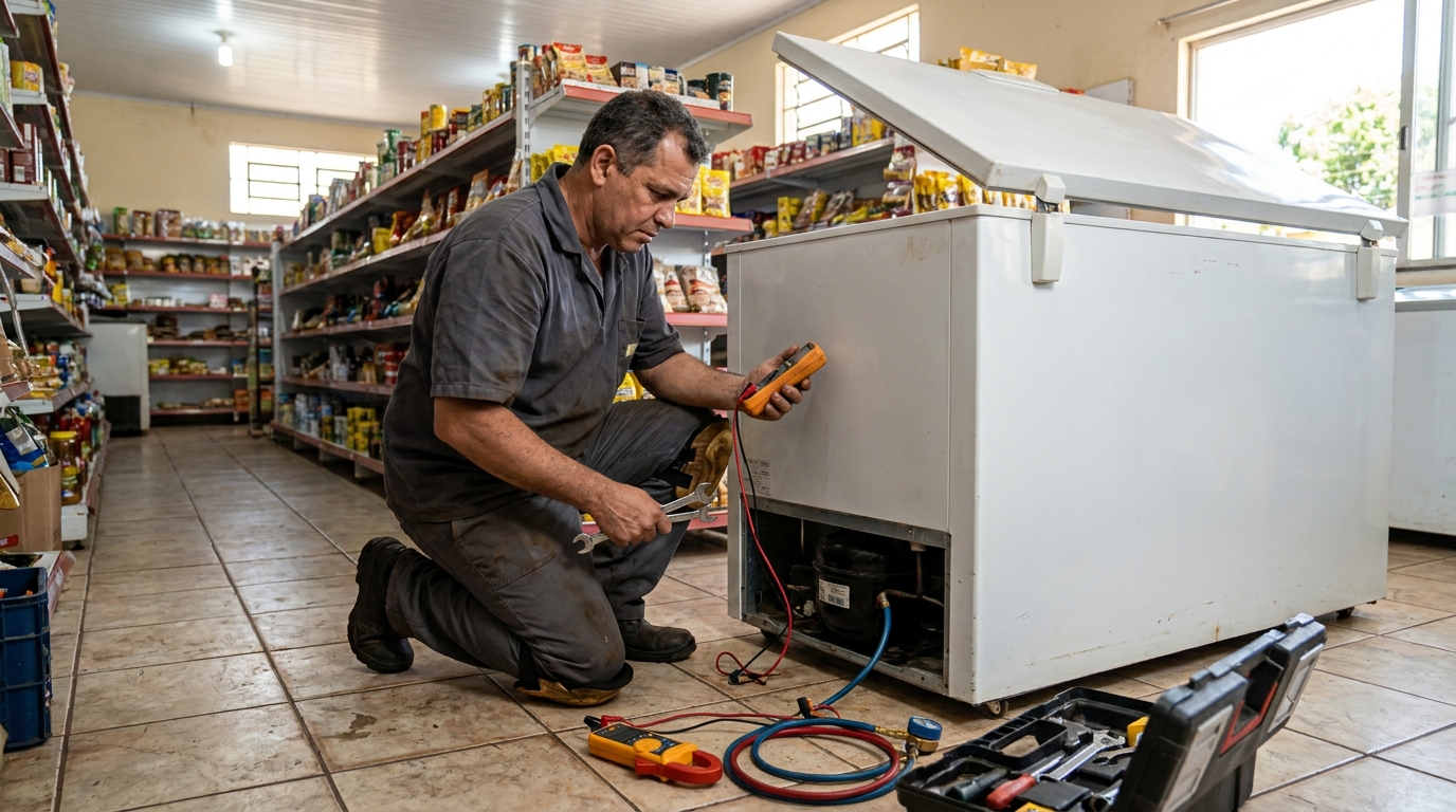 Manutenção em Motor Ventilador em Fanny, Curitiba‑PR